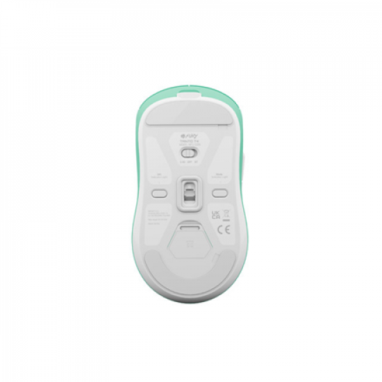 Fury | Gaming Mouse | Tanto T4 | Wired/Wireless | 2.4 GHz, Bluetooth, USB | Mint