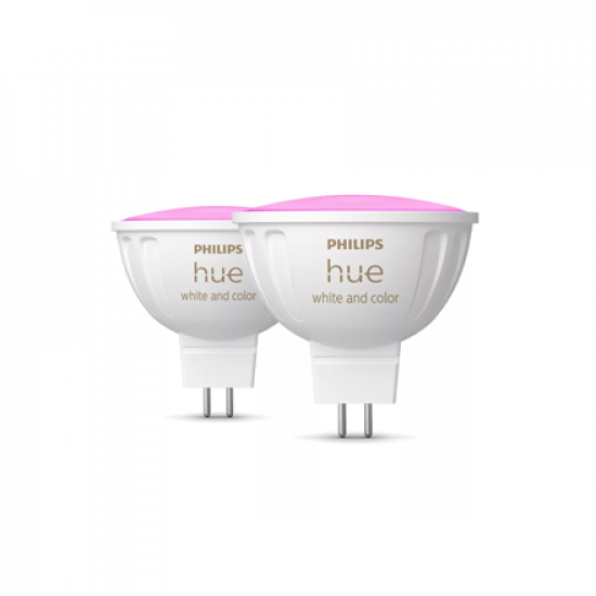 Philips Hue WCA 6.3W 12V MR16, 2pcs | GU5.3