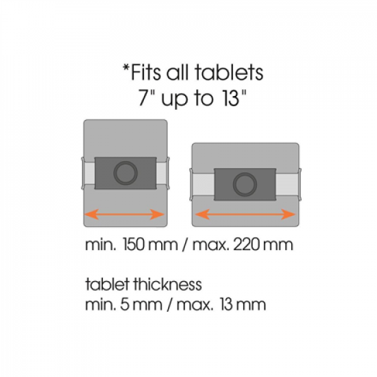 Vogels TMS 1030 Tablet Flex Pack | Tilt | 7-13 