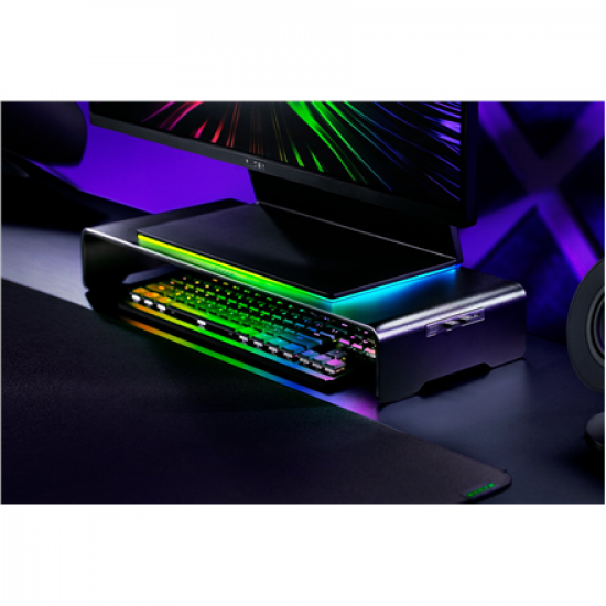 Razer | Desk Mount | Monitor Stand Chroma | Ergonomic Height | Black