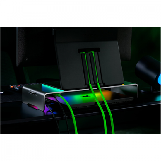 Razer | Desk Mount | Monitor Stand Chroma | Ergonomic Height | Black