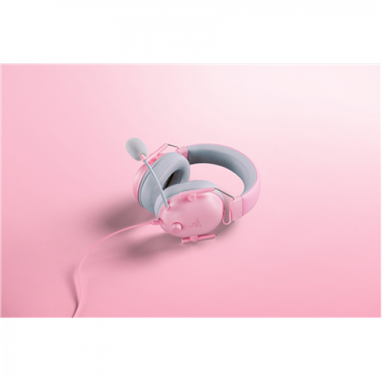 Razer Gaming Headset | BlackShark V2 X (PlayStation Licensed) | Wired | Over-Ear | Microphone | Quartz | Noise canceling
