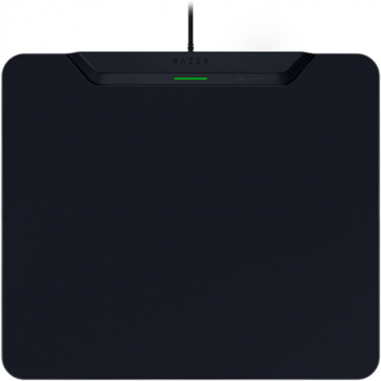 Razer | Wireless Charging Gaming Mouse Mat and Puck, Hard Edition | HyperFlux V2 Wireless Charging System | Gaming Mouse Mat | 360 x 311 mm | Black