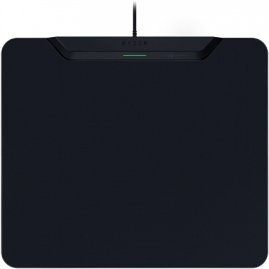 Razer | Wireless Charging Gaming Mouse Mat and Puck, Hard Edition | HyperFlux V2 Wireless Charging System | Gaming Mouse Mat | 360 x 311 mm | Black