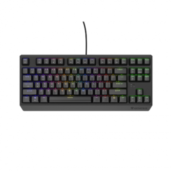 Genesis THOR 230 TKL | Mechanical Gaming Keyboard | Wired | US | Black | USB Type-A | Linear