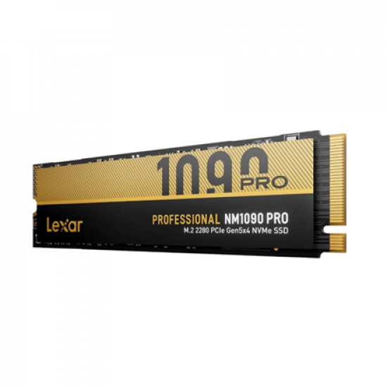 Lexar SSD | NM1090 Pro | 1000 GB | SSD form factor M.2 2280 | Solid-state drive interface PCIe Gen 5x4 | Read speed 14000 MB/s | Write speed 10000 MB/s