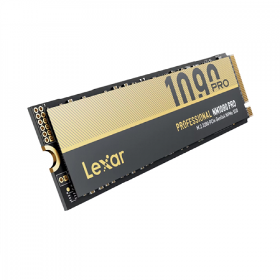 Lexar SSD | NM1090 Pro | 1000 GB | SSD form factor M.2 2280 | Solid-state drive interface PCIe Gen 5x4 | Read speed 14000 MB/s | Write speed 10000 MB/s