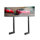 Next Level Racing Floor stand | ELITE Free Standing Single Monitor Stand | Vertical adjustment | 65 