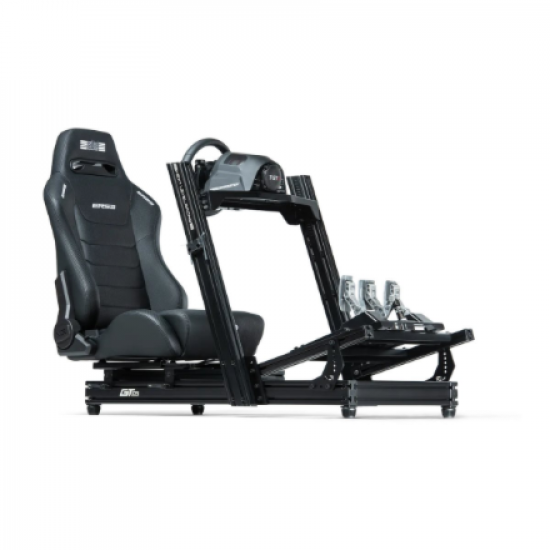 Next Level Racing | Premium PU Leather | Reclining Seat | ERS3 Elite | Black