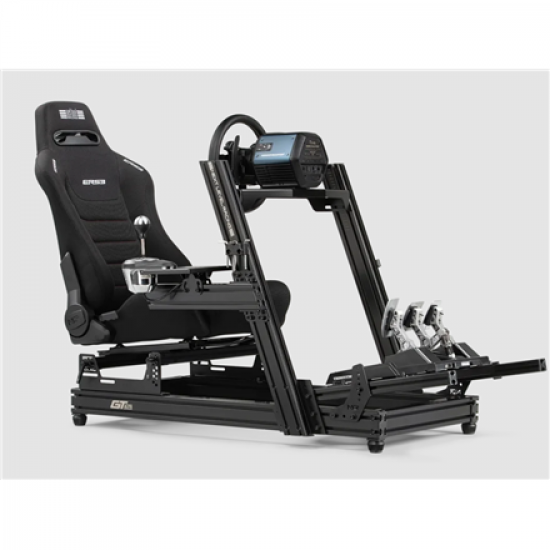 Next Level Racing | SIMAERO Mesh Fabric | Reclining Seat | ERS3 Elite Fabric & Mesh Edition | Black