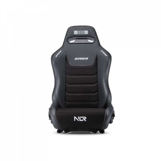 Next Level Racing | Premium PU Leather | Reclining Seat | ERS3 Elite PU Leather & Suede Edition | Black