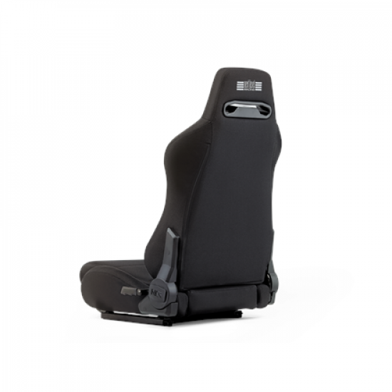 Next Level Racing | Premium PU Leather | Reclining Seat | ERS3 Elite PU Leather & Suede Edition | Black