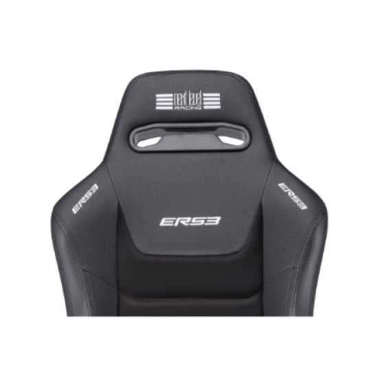 Next Level Racing | Premium PU Leather | Reclining Seat | ERS3 Elite PU Leather & Suede Edition | Black