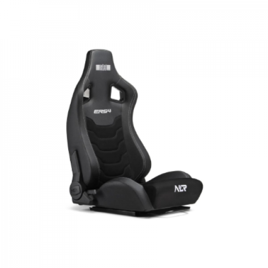Next Level Racing | PU Leather and Suede | Reclining Seat | ERS4 Elite PU Leather & Suede Edition | Black