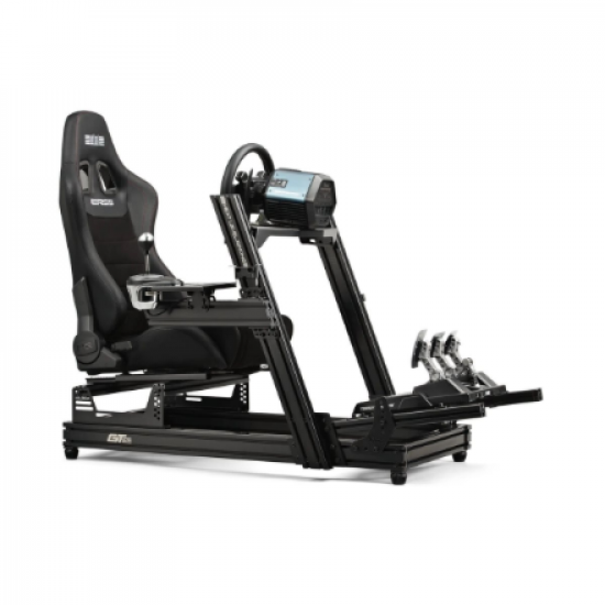 Next Level Racing | PU Leather & Suede | Reclining Seat | ERS5 Elite PU Leather & Suede Edition | Black