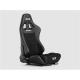 Next Level Racing | PU Leather & Suede | Reclining Seat | ERS5 Elite PU Leather & Suede Edition | Black