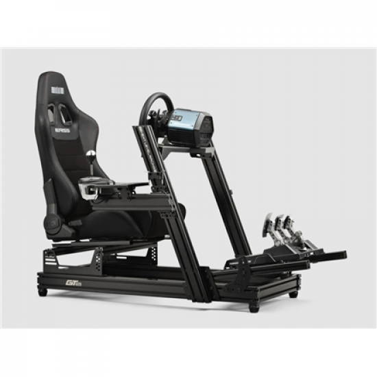 Next Level Racing | PU Leather & Suede | Reclining Seat | ERS5 Elite PU Leather & Suede Edition | Black