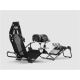 Next Level Racing | Foldable Formula and GT Cockpit | F-GT Lite Grey Edition | Grey and Black