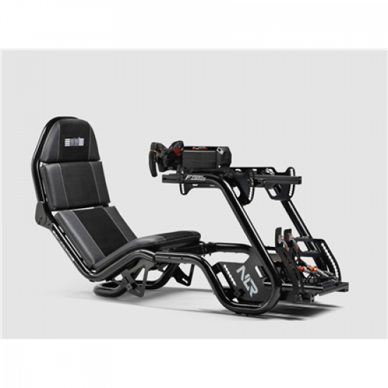 Next Level Racing | Steel | Racing Simulator Cockpit | F-GT Pro Formula and GT Grey Edition | Grey