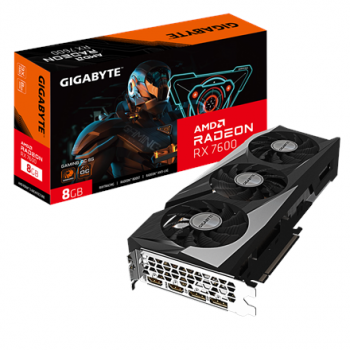 Gigabyte Radeon RX 7600 GAMING OC 8G | AMD | 8 GB | Radeon RX 7600 | GDDR6 | HDMI ports quantity 2 | PCI-E 4.0