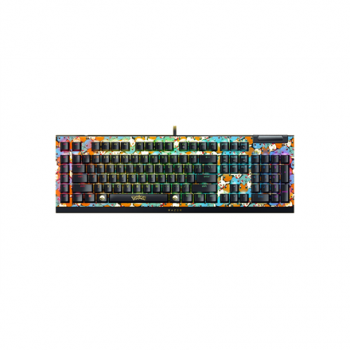 Razer | BlackWidow V4 X | Mechanical Gaming Keyboard | Wired | US | Chroma RGB | Pokémon Edition | Green Mechanical Switches