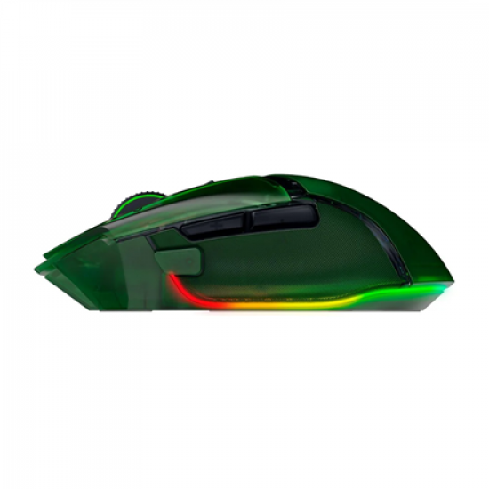Razer | Basilisk V3 Pro 35K | Gaming Mouse | Wireless/Wired | Phantom Green Edition