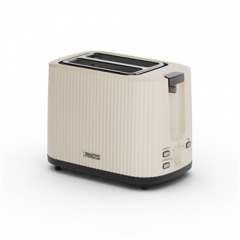 Princess Wave Toaster | 142337 | Power 930 W | Number of slots 2 | Housing material Plastic | Beige