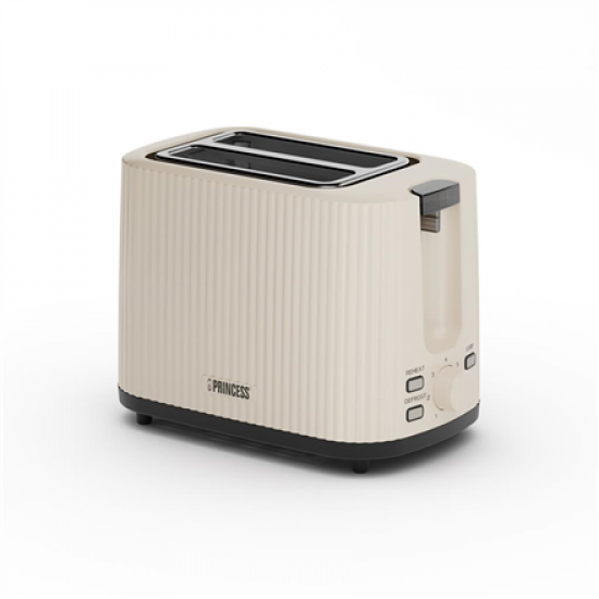 Princess Wave Toaster | 142337 | Power 930 W | Number of slots 2 | Housing material Plastic | Beige