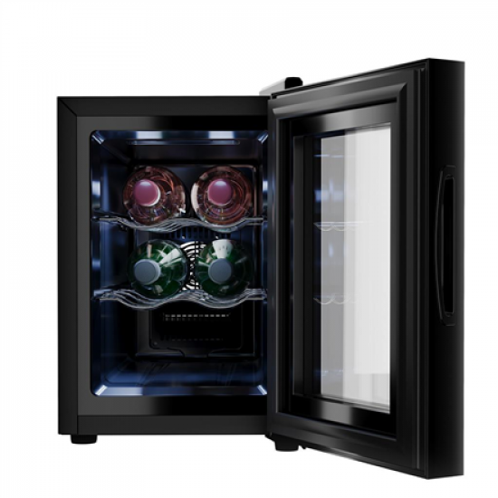 Tristar | Grand Saigneé Beverage Cooler | WR-7506 | Energy efficiency class E | Free standing | Bottles capacity 6 | Black
