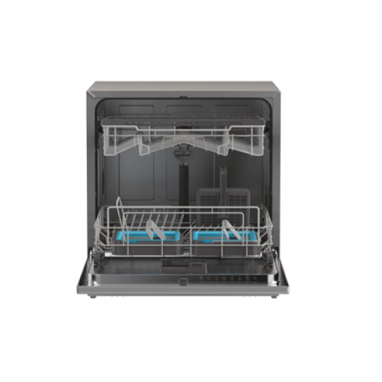 Candy Dishwasher | CP 8F9FFA | Free standing | Width 55 cm | Number of place settings 8 | Number of programs 8 | Energy efficiency class F | Display | Antracite