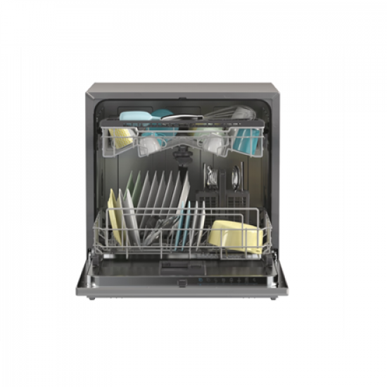 Candy Dishwasher | CP 8F9FFA | Free standing | Width 55 cm | Number of place settings 8 | Number of programs 8 | Energy efficiency class F | Display | Antracite