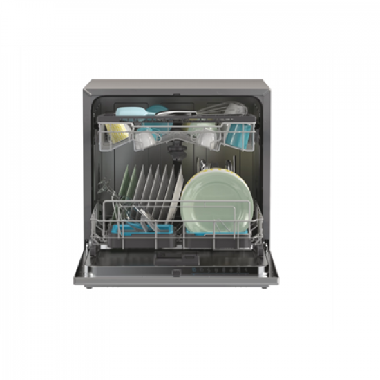 Candy Dishwasher | CP 8F9FFA | Free standing | Width 55 cm | Number of place settings 8 | Number of programs 8 | Energy efficiency class F | Display | Antracite