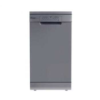 Candy Dishwasher | CDPH 2L1049S | Free standing | Width 45 cm | Number of place settings 10 | Number of programs 5 | Energy efficiency class E | Silver