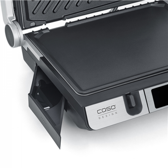 Caso Double Contact Grill with Thermocontrol | SteakMaster Pro | Contact grill | 2000 W | Stainless Steel/Black