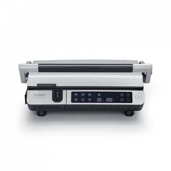 Caso Double Contact Grill with Thermocontrol | SteakMaster Pro | Contact grill | 2000 W | Stainless Steel/Black