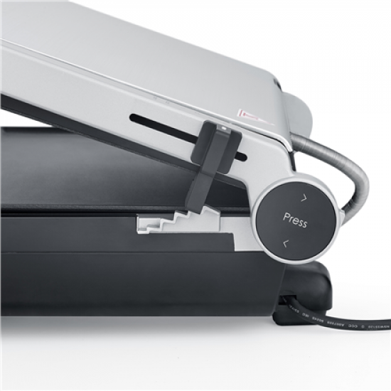 Caso Double Contact Grill with Thermocontrol | SteakMaster Pro | Contact grill | 2000 W | Stainless Steel/Black