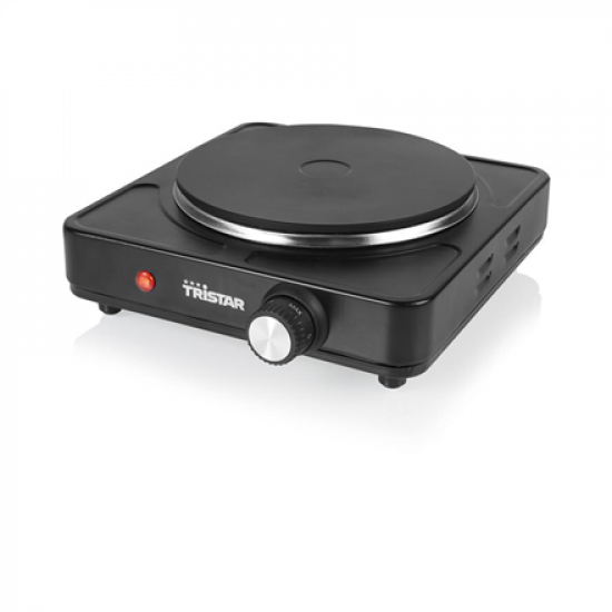 Tristar Table hob | KP-6151 | Number of burners/cooking zones 1 | Black | Electric