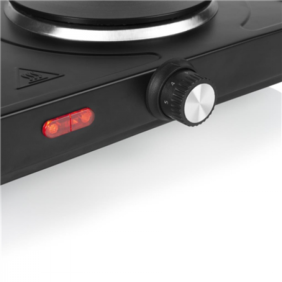 Tristar Table Hob | KP-6152 | Number of burners/cooking zones 2 | Black | Electric