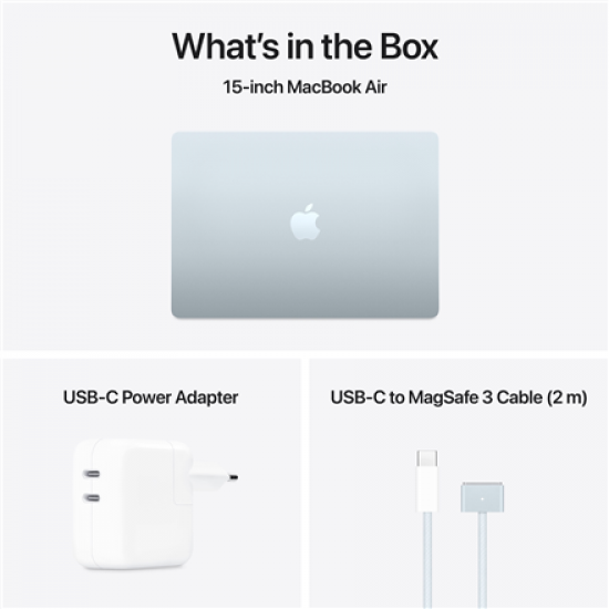 Apple MacBook Air 15” Apple M4 10C CPU, 10C GPU/16GB/256GB SSD/Sky Blue/RUS | Apple