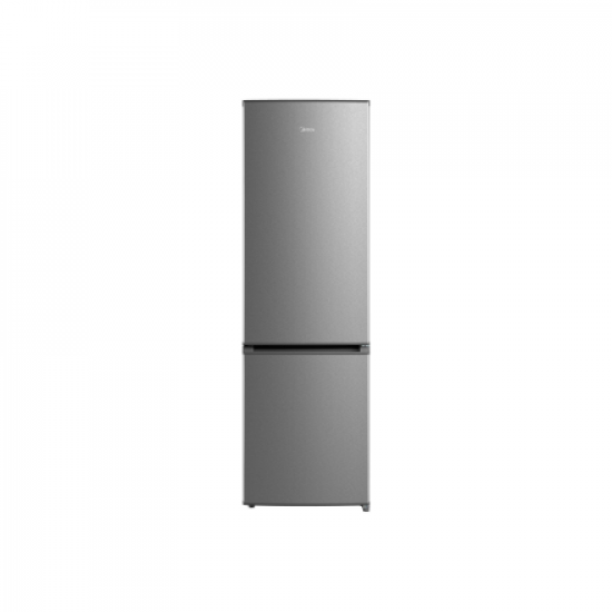 Midea Refrigerator | MDRB380FGE02A | Energy efficiency class E | Free standing | Combi | Height 180 cm | No Frost system | Fridge net capacity 199 L | Freezer net capacity 71 L | 41 dB | Grey