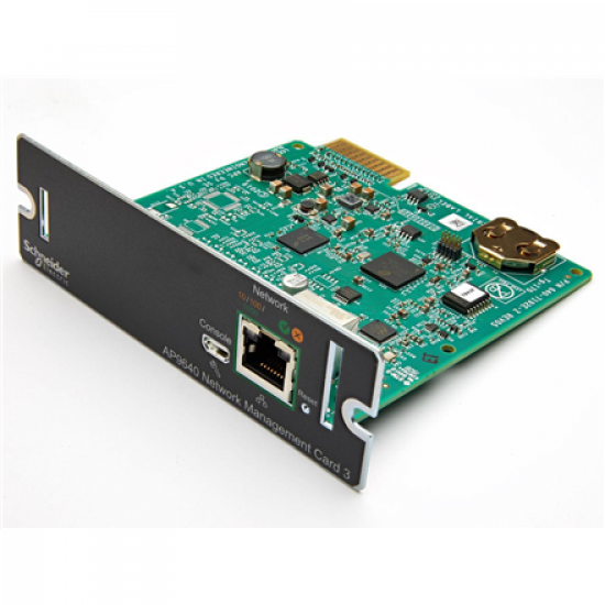 Schneider Electric Device monitoring and control, network management cards, NMC3, secure remote UPS monitoring and control | AP9640