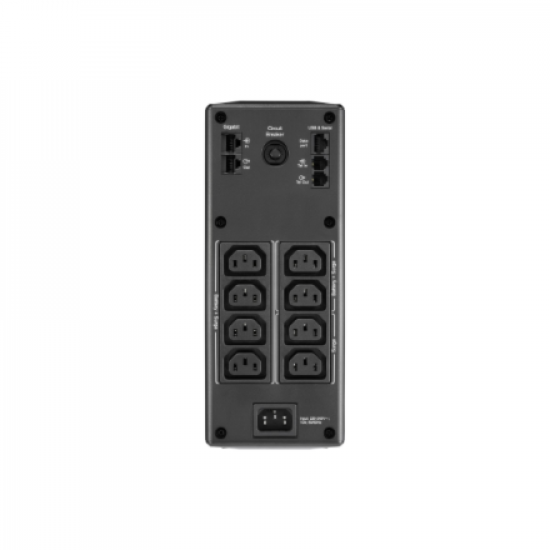 Schneider Electric APC Back-UPS Pro, tower, 230V, 8x IEC C13 outlets, AVR, LCD, user-replaceable battery | BR1300MI | 1300 VA | 780 W | 230 V