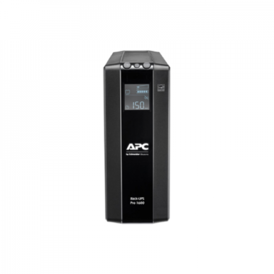 APC Back UPS Pro BR 1600VA, 8 Outlets, AVR, LCD Interface | Schneider Electric