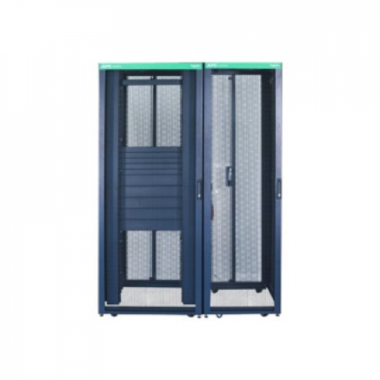 APC Easy Rack 600mm/42U/1100mm with Roof, Side panel,castors,feet and 4 Brackets, No Bottom, black | Schneider Electric