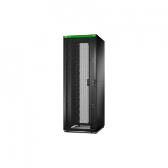 APC Easy Rack 800mm/48U/1000mm with Roof, Side panel,castors,feet and 4 Brackets, No Bottom, black | Schneider Electric