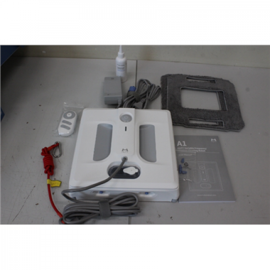 SALE OUT. SALE OUT. HUTT | Window Cleaning Robot | A1 | Corded | 6000 Pa | White | USED, DIRTY, DAMAGED PACKAGING