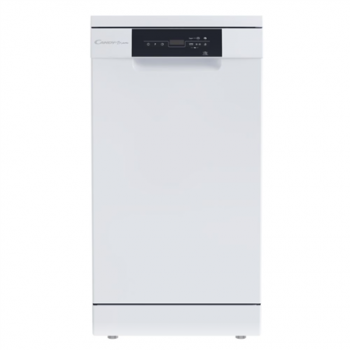 Candy Dishwasher | CDPH 2D1047W-01 | Free standing | Width 45 cm | Number of place settings 10 | Number of programs 7 | Energy efficiency class E | Display | White