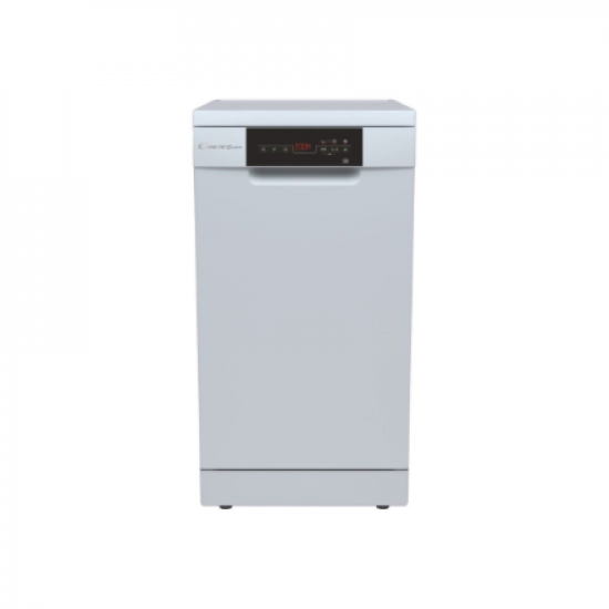 Candy Dishwasher | CDPH 2D1047W-01 | Free standing | Width 45 cm | Number of place settings 10 | Number of programs 7 | Energy efficiency class E | Display | White