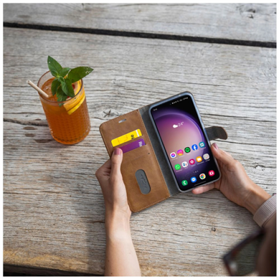 Fixed Opus | Book Case | Samsung | Galaxy A36 5G/A56 5G | Leather | Brown