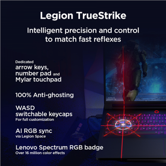 Lenovo Legion Pro 7 16IAX10H | Eclipse Black | 16 